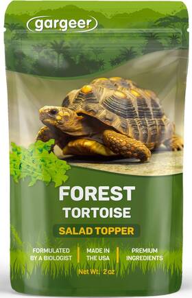 Gargeer 850031281608 2oz Forest Tortoise Food Supplement Flower Salad Mix Topper. Superch