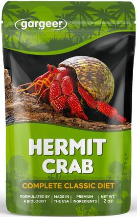 Gargeer 850031281639 Hermit Crab Complete Diet. Non-gmo Premium Ingredients For All Nutritional A