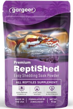 Gargeer 850059522288 Ftreptishedft Shedding Aid Soak Powder For Reptiles Stuck Shed Remove