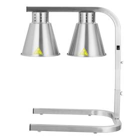 13ldnds3-t3s Garveehome Rq-zxh-pho Food Heat Lamp Stainless Steel Commercial Grade Warmer 2 Bulbs Freesta