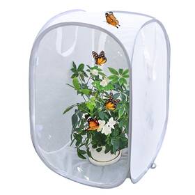 Bc001 Gdanes Pop-up Insect And Butterfly Habitat Cage Terrarium Clear Mesh Enclosure - 16 Inch