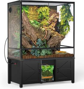 Gdlf 850052968496 48 Inch X24 Reptile Tank Stand For 120 230 Gallon Terrariums Fits Tall Enclosures