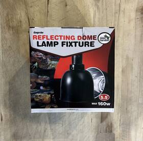 Giangarden 445047889837 5.5 Inch Reflecting Dome Reptile Lamp Light Fixture Uvb