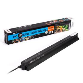 Giangarden 975444400287 T5 Ho Uvb Lighting Combo Kit With 5.0 24w Fluorescent Tube - Ideal For Re