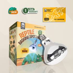 Ruvmve26100w Glow Object Reptile Heat Lamp 100w Uvb Uva Full Spectrum Basking For Amphibian Terrarium E26