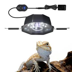Glowup 056776410401 Uvb Reptile Light With Dimming Uva 10.0 Bulb Fixtur