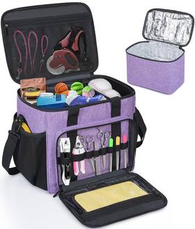 Vg08-pet Gmak Pet Grooming Bag Tote Bags Supplies Organizer Case Dogs Cats To