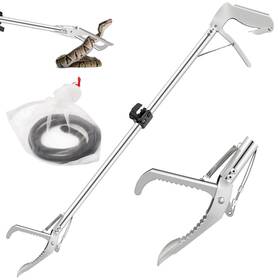 Gmstahlei 442364445557 47 Inch Snake Tongs Professional All-aluminum Alloy Tong Reptile Grabber Ra