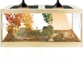 Rtt002 Goldshire 30 Gallon Bearded Dragon Tank 32 16 Inch Reptile Lizard Wooden
