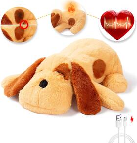 Goopow 313099449453 The 3rd Generation Heartbeat Puppy Toys For Dogs More Lifelike Mom With Upgrade