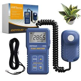 Goyojo 658361272507 Light Meter For Plants Greenhouse Par Hydroponic And Indoor Optim