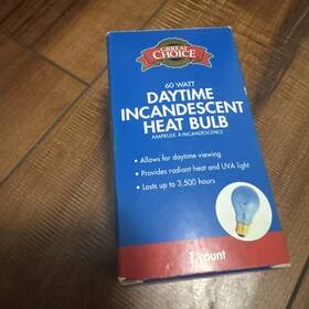 Gc-16-3161 Great Choice 60-watt Nighttime Incandescent Heat Bulb New 2 Bulbs