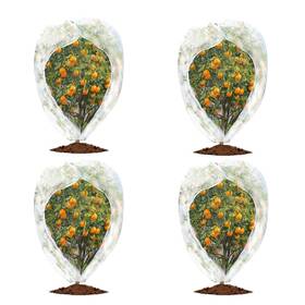 Gdu04wt01 Gukulivel 4pack Garden Netting Mesh Pest Barrier With Zipper And Drawstring 2.5x3.5f
