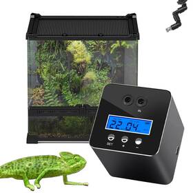 Gxiaoan 604583263427 Reptile Humidifier And Mister For Tank With Auto Timer 360 Adjustable Spray