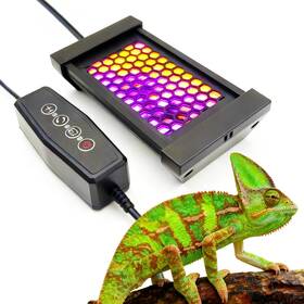 Gxiaoan 604583263526 Uvb And Uva Light For Reptiles Dimmable Led Full Spectrum Sunlight Lamp With 3