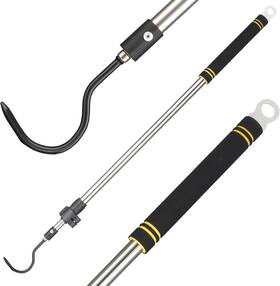 Gzlozak G00073 Snake Hooks Tool Extendable Handled Desigh For Removling Large Or Smal