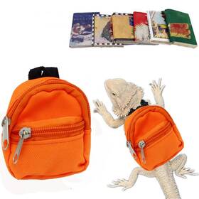 Haichen Tec 157799655927 Lizard Backpack For Bearded Dragons School Bag And Books Set Reptile Apparel Ac