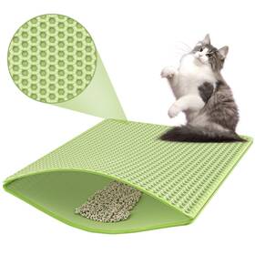 Hailoly 739713476498 Cat Litter Mat -24ftft X 15ftft Small Trapping Easy To Clean Box