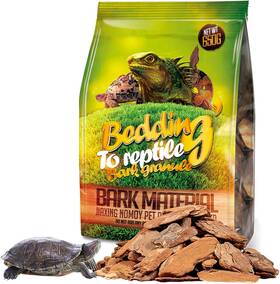 Hamiledyi 313056745741 Reptile Bark Bedding Tortoise Habitat Substrate Natural Terrarium