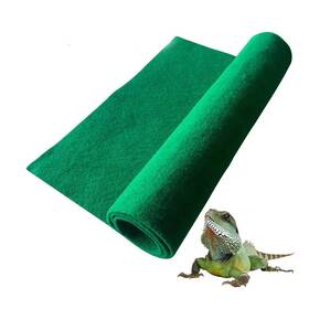 Hamiledyi 746121820355 Reptile Carpet 39.4 X 19.7 Terrarium Bedding Substrate Liner Reptil