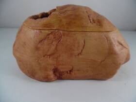 Hx013-s Hamiledyi Resin Snake Hideout Rock-brown-small-hx013-s