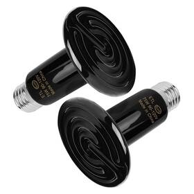 75w-b-2p-fj Hanjion H/tcd/75w-b-2p-fj 75w Ceramic Heat Lamp Infrared Reptile Emitter Heater Bulb For Pet