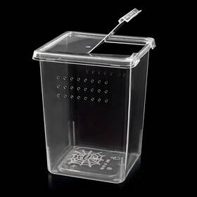Hdpp2-6 Harhana 6 Pcs Tarantula Enclosure Insect Spider Terrariums Breeding Box Jumping Clear