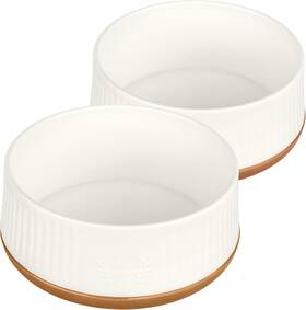 18-3703-15 Harry Barker Eco-friendly Dog Bowls 2-pack Non-slip Dishwasher Safe Bpa-free Modern