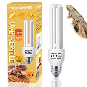 Hartompet 897137181827 Uva-uvb Linear Lamp Compact Fluorescent Lampcfl Terrarium Bulb 1pcs Desert Uv