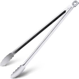 Heqgj17 He-sanqi Grill Tongs - 17 Inch Extra Long Bbq Heat Resistant Stainless Steel Ki