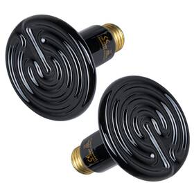 100w Healsmart 198401036350 Reptile Heat Lamp Ceramic Emitter No Light Emitting Bulbs Su