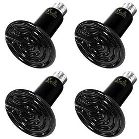100w Healsmart 840166273463 Reptile Heat Lamp Bulb Ceramic Emitter No Light Emitting Brooder Co