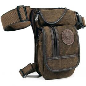 01coffee Hebetag Bo058 Drop Leg Bag For Men Women 15cm W 6cm D 29cm H 5.9 Inch X2.4 X11.4 #01coffee
