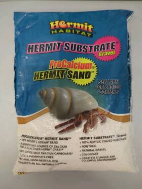 Hermit Habitat 029904821726 Substrate Gravel Procalcium Sand Natural