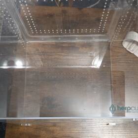 Ykl66b Herp Cult Clear Acrylic Ventilated Reptile Enclosure Display Box