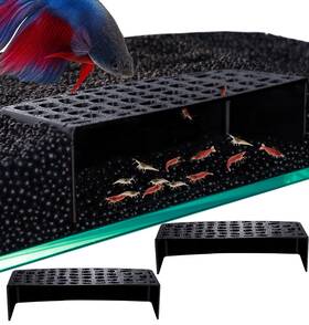 Herpden Sh-rt0829 2pcs Shrimp Hide Cave Aquarium Shelter Tank Accessories Fish D