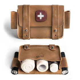 Hide & Drink 840186431690 And Empty First Aid Bag Mini Medical Storage Pouch Rectangular Ba