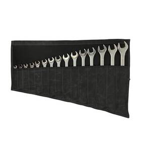 Wr15 Hide & Drink And Large Wrench Tool Roll With 15 Pockets Portable Pouch Rectang