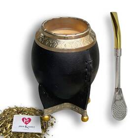 Hide & Smile 199284605770 And Torpedo Premium Handmade Mate Kit Pumpkin Leather Cup B