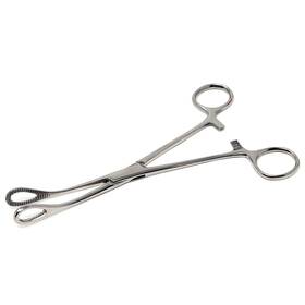 High Tech Instruments 680175306642 Foerster Sponge Forceps Straight Curved Serrated Loop Jaws Holding Instrume