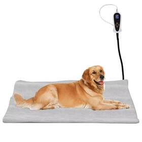 Heat-pad-n2 Homello Pet Heating Pad For Cats Dogs With Timer Temperature Adjustable Electric Hea