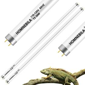 T5-39w Homnebila T5 10.0 Uvb Reptile Light Bulb 39w 2-pack 33 In For Bearded Dragons And Lizardsgr