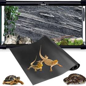 61-244 Hoplaep 700928289772 120 Gallon Reptile Terrarium Mat Liner 96 Inch X 24 Bearded Dragon Tank Accesso