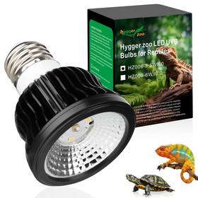 Hz006-5.5w5.0 Hygger Zoo High Intensity Uvb Reptile Light Bulb 5.5w 5.0 Full Spectrum Uva For Rept