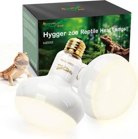 Hz032-150w-2 Hygger Zoo Reptile Heat Lamp 150w Bulbs Bulb Uva Daylight Basking S