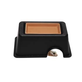 Hypeety 703064749747 Reptile Hide Box Humidifier Caves Water Supply Hideout With Sink Basin For Li