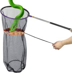 Ic Iclover 313049314329 Snake Catcher Net Grabber Handling Tool Catching Wi