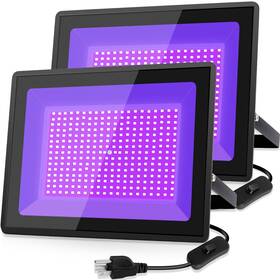 Ic-swzg300-2 Icreating 300w Led Black Lights Outdoor - Large High Power Light Flood Wate