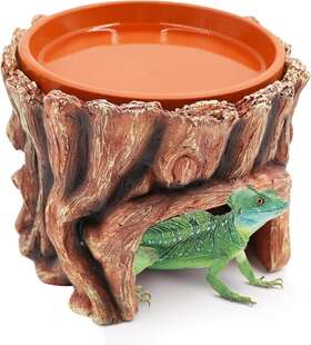 Rsh01490 Ihomeset 2 In 1 Resin Reptile Hides Stone Habitat Hideouts For Aquarium Terrarium