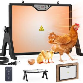 Yct-20 Innoland Chicken Coop Heater Brooder Plate 180w Dual-heating Built-in